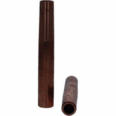 Tuffaloy - Spot Welder Tips For Use With: 4RW Electrode Holder Type: Straight Shank for 4RW Male Cap - Americas Tooling