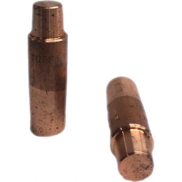 Tuffaloy - Spot Welder Tips For Use With: 5RW Electrode Holder Type: Straight Shank for 5RW Female Cap - Americas Tooling