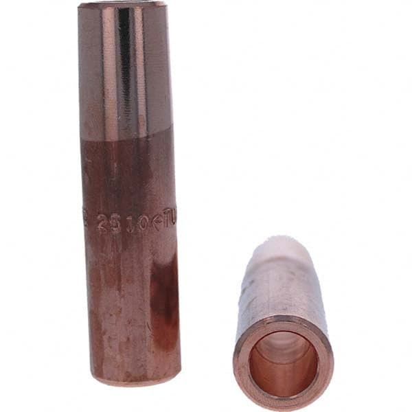 Tuffaloy - Spot Welder Tips For Use With: 5RW Electrode Holder Type: Straight Shank for 5RW Male Cap - Americas Tooling