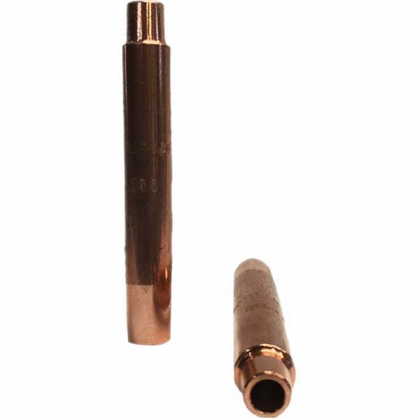 Tuffaloy - Spot Welder Tips For Use With: 4RW Electrode Holder Type: Straight Shank for 4RW Female Cap - Americas Tooling