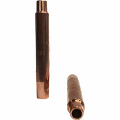 Tuffaloy - Spot Welder Tips For Use With: 4RW Electrode Holder Type: Straight Shank for 4RW Female Cap - Americas Tooling