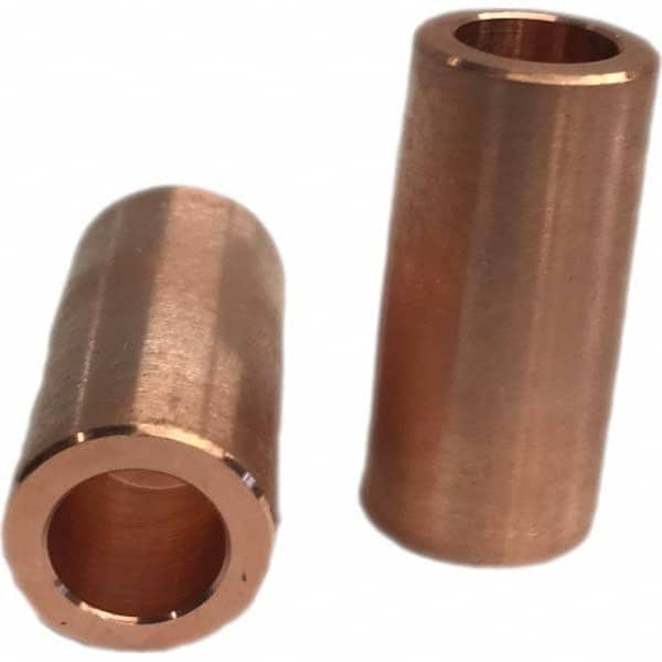 Tuffaloy - Spot Welder Tips For Use With: 6RW Electrode Holder Type: Straight Shank for 6RW Male Cap - Americas Tooling