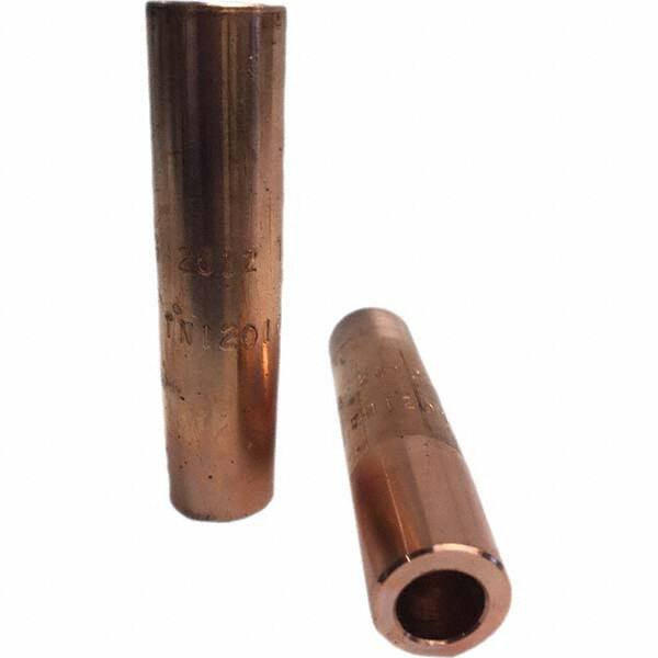 Tuffaloy - Spot Welder Tips For Use With: 6RW Electrode Holder Type: Straight Shank for 6RW Male Cap - Americas Tooling