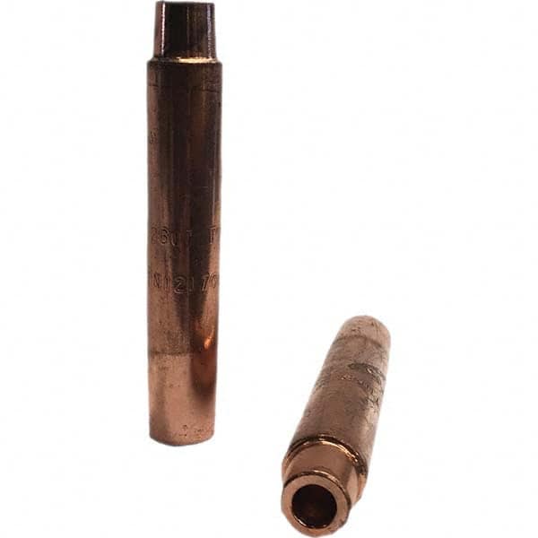 Tuffaloy - Spot Welder Tips For Use With: 6RW Electrode Holder Type: Straight Shank for 6RW Female Cap - Americas Tooling