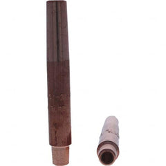 Tuffaloy - Spot Welder Tips For Use With: 4RW Electrode Holder Type: Straight Shank for 4RW Female Cap - Americas Tooling