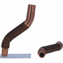 Tuffaloy - Spot Welder Tips For Use With: 4RW Electrode Holder Type: Bent Shank for 4RW Female Cap - Americas Tooling