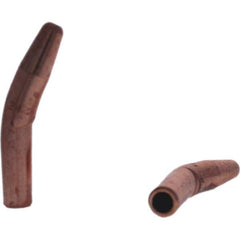 Tuffaloy - Spot Welder Tips For Use With: 4RW Electrode Holder Type: Single Bend Tip A Nose (Pointed) - Americas Tooling