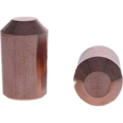 Tuffaloy - Spot Welder Tips For Use With: 4RW Electrode Holder Type: Paddle Tip E Nose (Truncated) - Americas Tooling