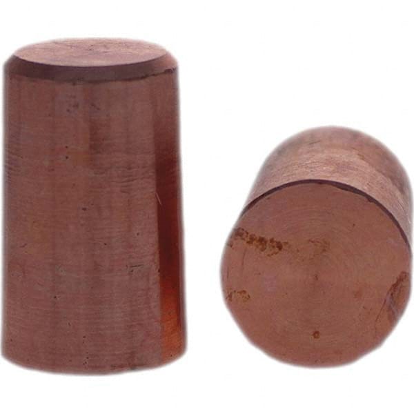 Tuffaloy - Spot Welder Tips For Use With: 4RW Electrode Holder Type: Paddle Tip C Nose (Flat) - Americas Tooling