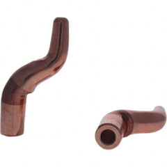 Tuffaloy - Spot Welder Tips For Use With: 5RW Electrode Holder Type: Misc Double Bend Tip A Nose (Pointed) - Americas Tooling