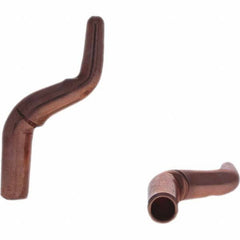 Tuffaloy - Spot Welder Tips For Use With: 4RW Electrode Holder Type: Misc Double Bend Tip A Nose (Pointed) - Americas Tooling