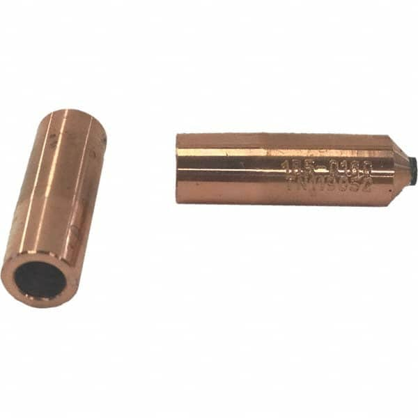 Tuffaloy - Spot Welder Tips For Use With: 5RW Electrode Holder Type: Refactory Straight Tip A Nose (Pointed) - Americas Tooling