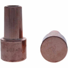 Tuffaloy - Spot Welder Tips For Use With: 5RW Electrode Holder Type: Backup Electrode Round Face - Americas Tooling