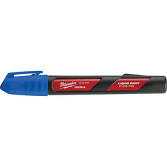 Solid Paint Marker: Blue, Liquid, Medium Point 1 Pc