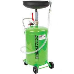 OEM Tools - Oil Drain Containers Type: Oil Drain w/Casters Container Size: 18 Gal. - Americas Tooling