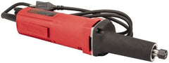 Milwaukee Tool - 1/4 Inch Collet, 21,000 RPM, Straight, Electric Die Grinder - 120 Volt, 4.5 Amp, 8 Ft. Long Cord - Americas Tooling