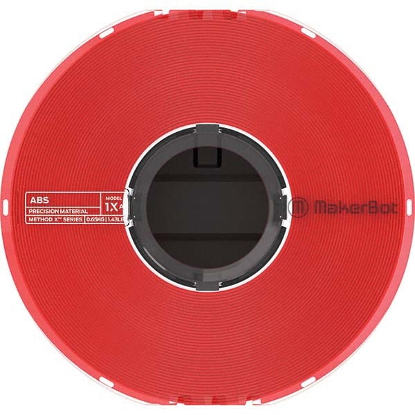 MakerBot - 3D Printer Consumables Material: ABS Color: Red - Americas Tooling