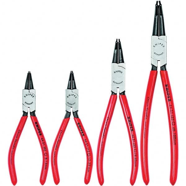 Knipex - Plier Sets Set Type: Retaining Ring Pliers Number of Pieces: 4 - Americas Tooling