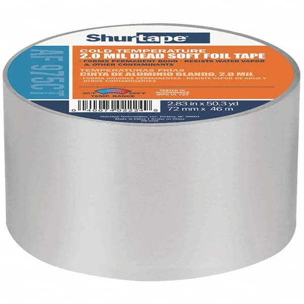 Shurtape - AF 975CT Cold Temperature Aluminum Foil Tape - Americas Tooling