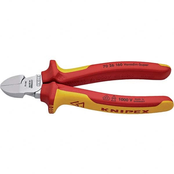 Knipex - Cutting Pliers Type: Diagonal Cutter Insulated: Insulated - Americas Tooling