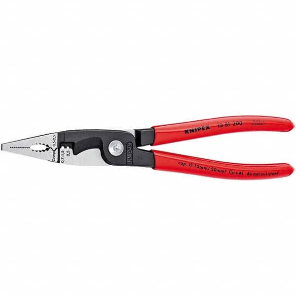 Knipex - Cutting Pliers Type: Electrician Pliers Insulated: NonInsulated - Americas Tooling