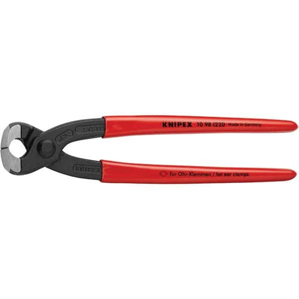 Knipex - Ear Clamp Installation Tools Type: Standard Jaw, Single Action - Americas Tooling