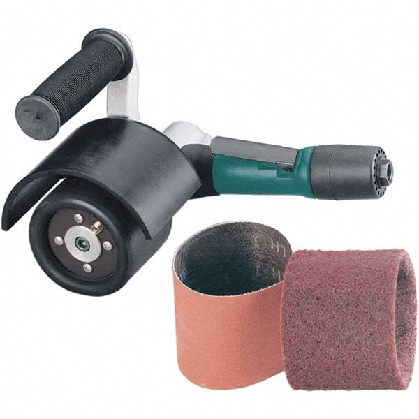 Dynabrade - 0.4 hp, 3,200 RPM Finishing Sander - 21 CFM Air Consumption, 6.21 bar Air Pressure, 1/4 NPT Inlet - Americas Tooling