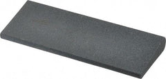 Norton - 4-1/2" Long x 1-3/4" Diam x 1/2" Thick, Silicon Carbide Sharpening Stone - Round, Medium Grade - Americas Tooling