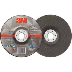 3M - Depressed-Center Wheels Wheel Diameter (Inch): 6 Wheel Thickness (Inch): 1/8 - Americas Tooling