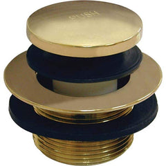 Jones Stephens - Shower Heads & Accessories Type: Bath Drain Finish/Coating: Polished Brass - Americas Tooling