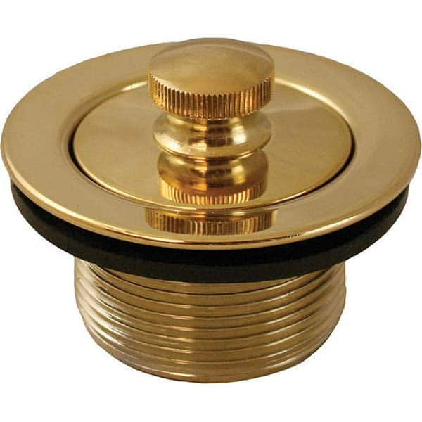 Jones Stephens - Shower Heads & Accessories Type: Bath Drain Finish/Coating: Polished Brass - Americas Tooling