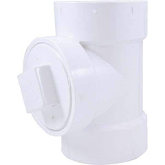 Jones Stephens - Drain, Waste & Vent Pipe Fittings Type: Cleanout Test Tee w/Cleanout Plug Fitting Size: 2 (Inch) - Americas Tooling