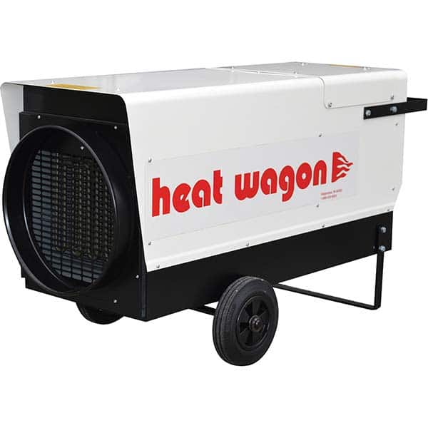 Heat Wagon - Electric Forced Air Heaters Type: Forced Air Blower Maximum BTU Rating: 136500 - Americas Tooling