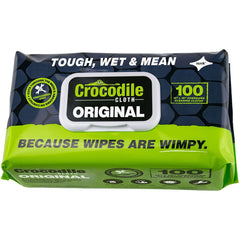 Crocodile Cloth - Wipes Type: General Purpose Style: Pre-Moistened; Flat Fold - Americas Tooling