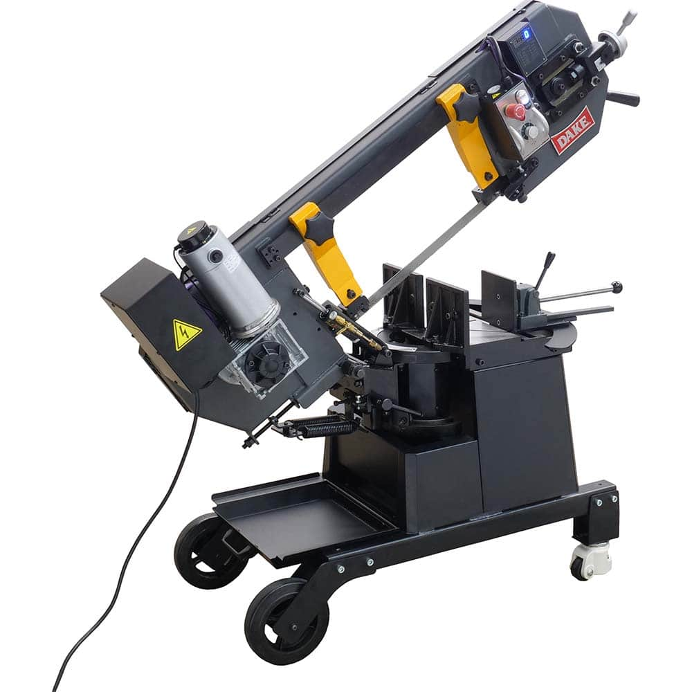 Dake - Horizontal Bandsaws Machine Style: Manual Drive Type: Direct Drive - Americas Tooling