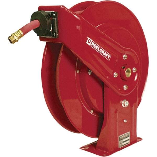 Reelcraft - Hose Reels Style: Spring Retractable Hose Length (Feet): 35 - Americas Tooling