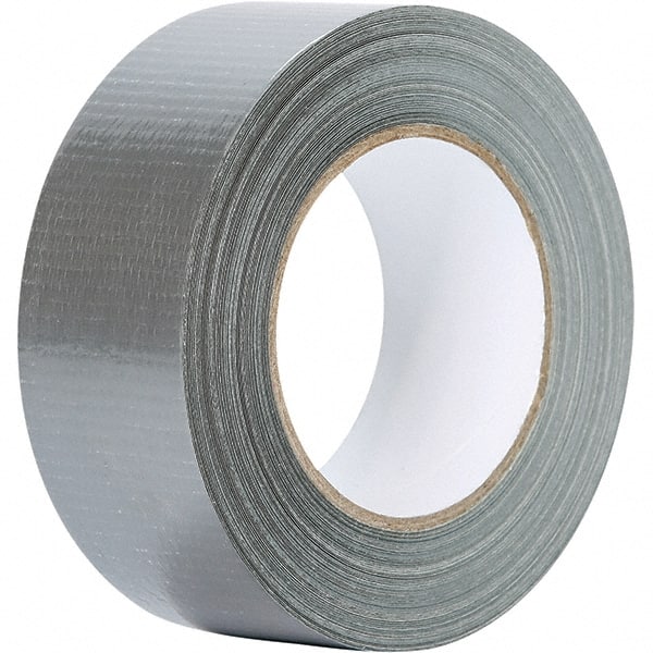 Value Collection - 60 Yd x 2" x 6.7 mil Silver Polyethylene Cloth Duct Tape - Americas Tooling