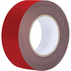 Value Collection - 60 Yd x 2" x 8.7 mil Red Polyethylene Cloth Duct Tape - Americas Tooling