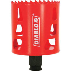 Freud - 2-1/2" Diam, 2-3/8" Cutting Depth, Hole Saw - Bi-Metal Saw, Toothed Edge - Americas Tooling