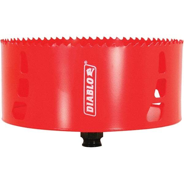 Freud - 6" Diam, 2-3/8" Cutting Depth, Hole Saw - Carbide-Tipped Saw, Toothed Edge - Americas Tooling