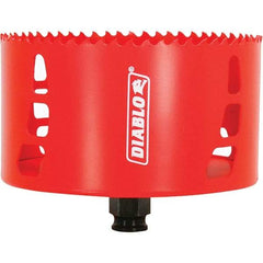 Freud - 4-3/4" Diam, 2-3/8" Cutting Depth, Hole Saw - Carbide-Tipped Saw, Toothed Edge - Americas Tooling