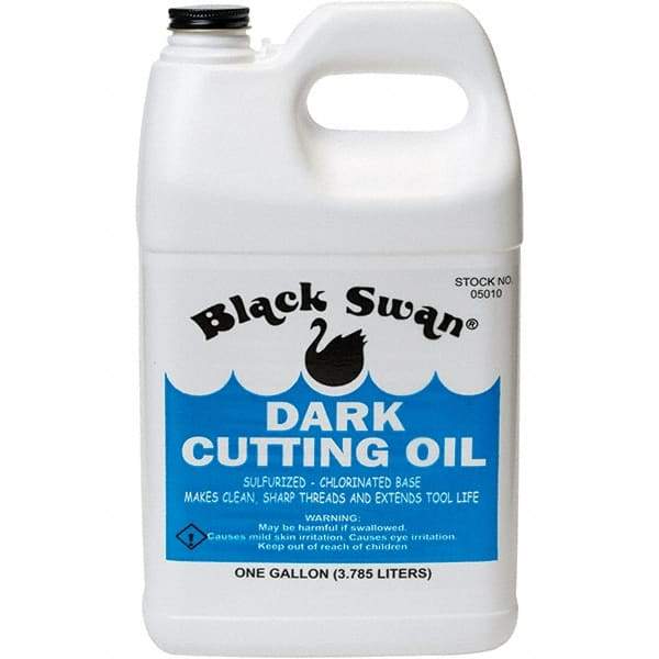 Black Swan - Pipe Cutting & Threading Oil Type: Dark Cutting Oil Container Type: Jug - Americas Tooling