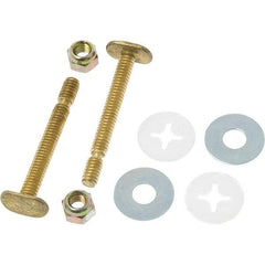 Black Swan - Toilet Repair Kits & Parts Type: Closet Bolts Material: Brass - Americas Tooling