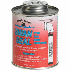 Black Swan - Threaded Pipe Sealants Container Type: Can Container Size: 1 Pt. - Americas Tooling