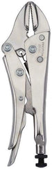 Proto - 7" OAL Straight Jaw Locking Pliers - 1/2" Jaw Width, 1-1/2" Jaw Depth, Steel Handle - Americas Tooling