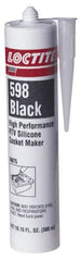 Loctite - 300ml High Performance RTV Silicone Gasket Maker - -75 to 625°F, Black, Comes in Cartridge - Americas Tooling