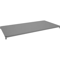 Tennsco - 48" Wide, 3/4 High, Open Shelving Accessory/Component - Steel, 24" Deep, Use with Capstone Shelving - Americas Tooling