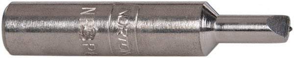 Norton - 0.032" Max Concave Radius Single Point Diamond Dresser - 2" Long x 3/8" Shank Diam - Americas Tooling