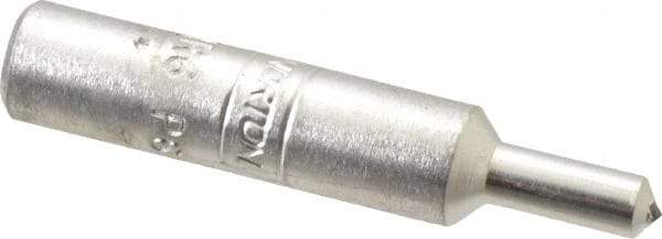 Norton - 1/4" Max Concave Radius Single Point Diamond Dresser - 2" Long x 3/8" Shank Diam - Americas Tooling