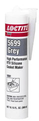 Loctite - 300ml High Performance RTV Silicone Gasket Maker - -75 to 625°F, Grey, Comes in Cartridge - Americas Tooling